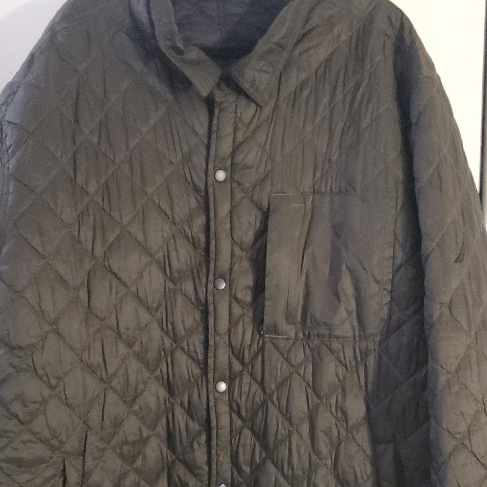 Nautica Men's Quilted Shirt Jacket